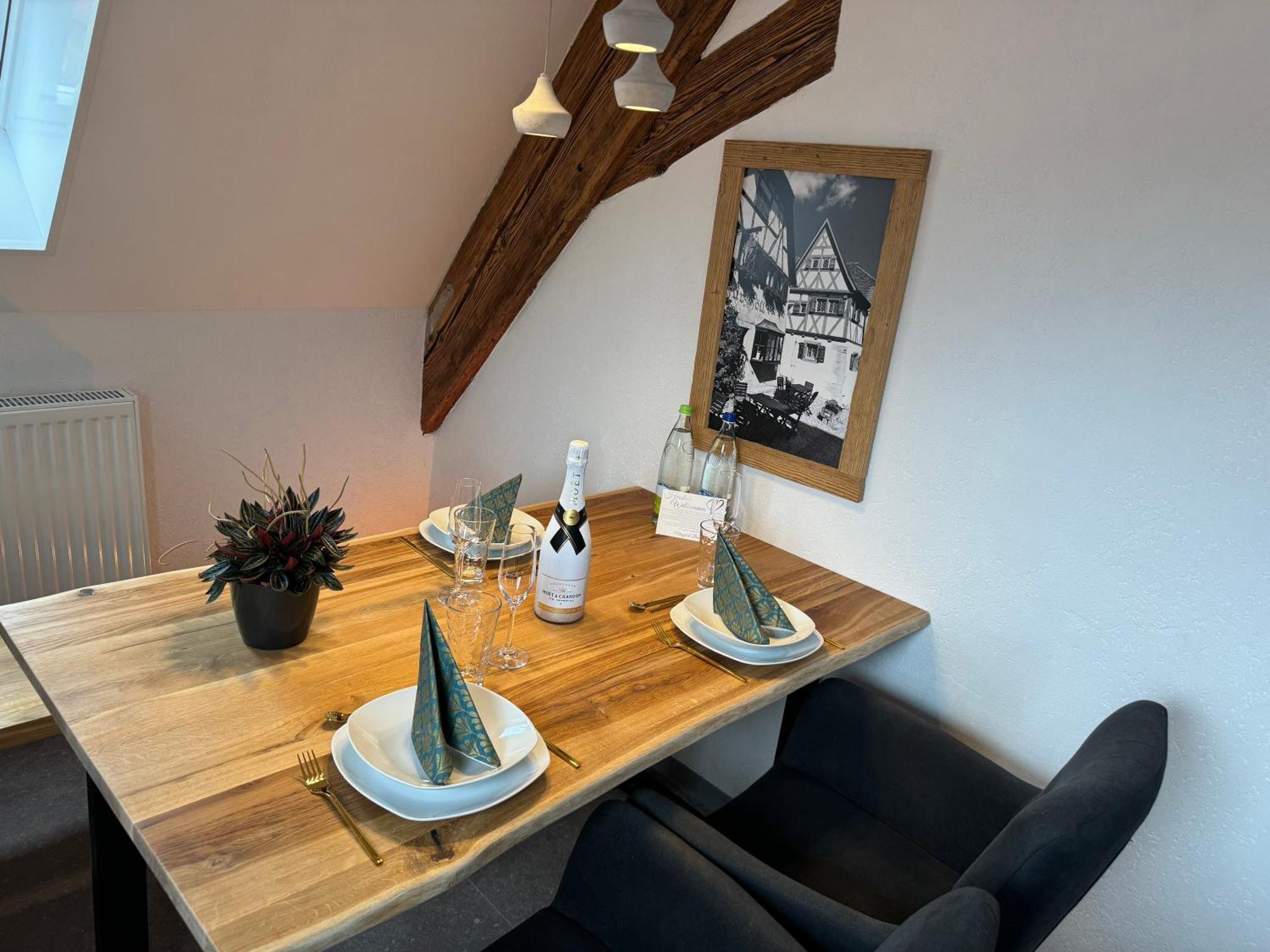 רוטנבורג אוב דר טאובר #Stadtspeicher - Suite Goldener Stern In Der Altstadt מראה חיצוני תמונה